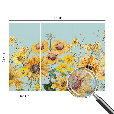 Motivtapete nach Maß Sommergarten