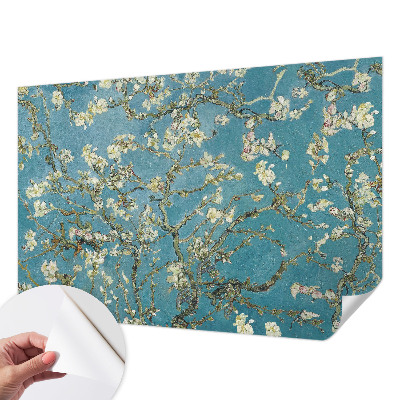 Motivtapete fürs Wohnzimmer Blühende Zweige