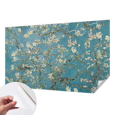 Motivtapete fürs Wohnzimmer Blühende Zweige