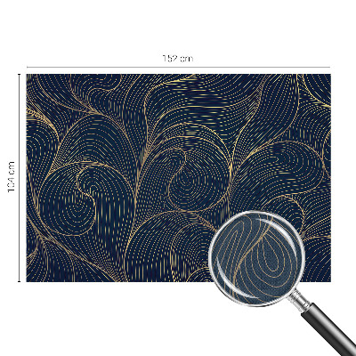 Selbstklebende Fototapete Wellenmotiv