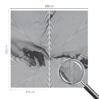 3D-Fototapete Hypnotische Hände