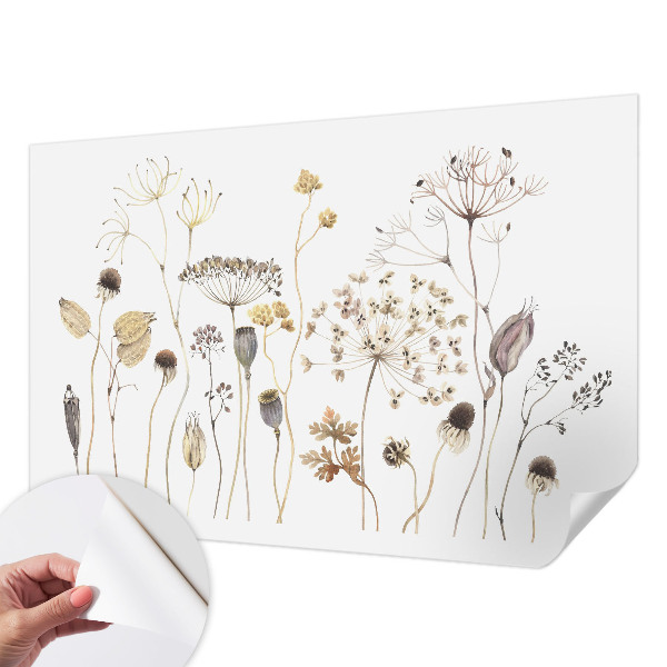 Fototapete nach Maß Wildblumen