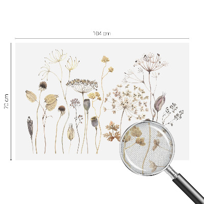 Fototapete nach Maß Wildblumen