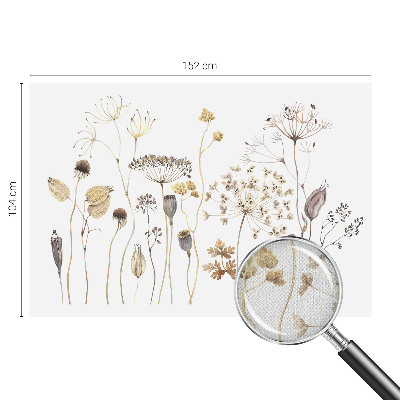 Fototapete nach Maß Wildblumen