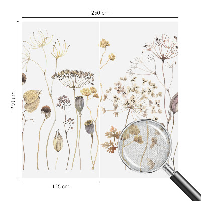 Fototapete nach Maß Wildblumen