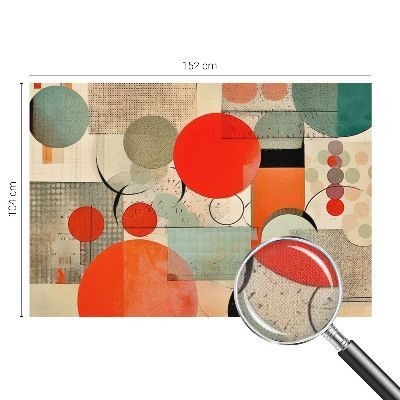 3D-Fototapete fürs Schlafzimmer Farbenfrohe Abstraktion