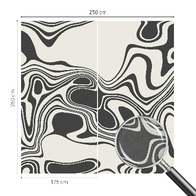 Motivtapete nach Maß Dynamische Linien