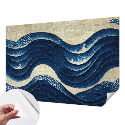 Hochwertige Bildtapete Ozeanische Formen