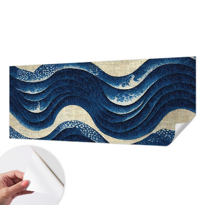 Hochwertige Bildtapete Ozeanische Formen