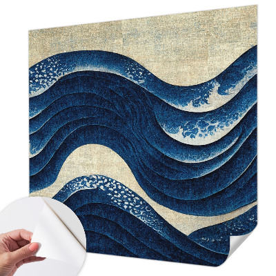 Hochwertige Bildtapete Ozeanische Formen