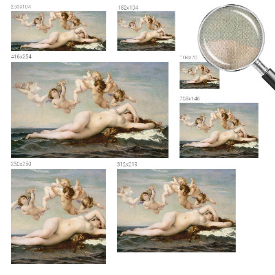 Selbstklebende Fototapete Mythische Szene