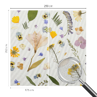 Selbstklebende Fototapete fürs Kinderzimmer Frühlingsblumen