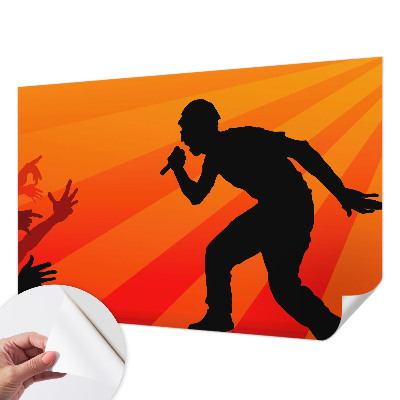 3D-Fototapete Rhythmische Szene