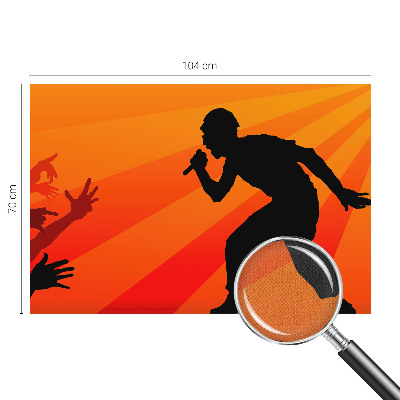 3D-Fototapete Rhythmische Szene