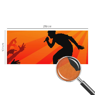 3D-Fototapete Rhythmische Szene