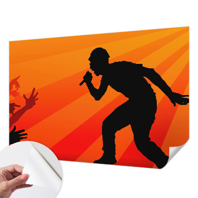 3D-Fototapete Rhythmische Szene