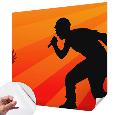 3D-Fototapete Rhythmische Szene