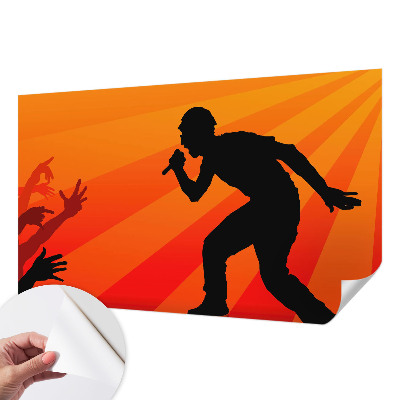 3D-Fototapete Rhythmische Szene