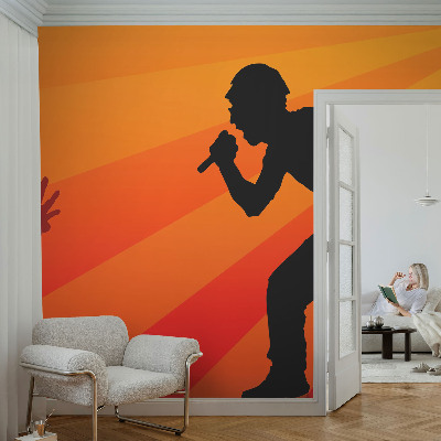 3D-Fototapete Rhythmische Szene