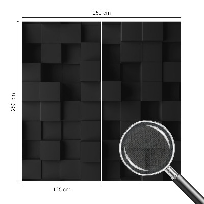 Fototapete in 3D-Optik Dreidimensionale Würfel