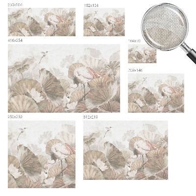 Motivtapete fürs Wohnzimmer Elegante Natur