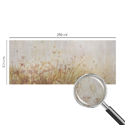 Selbstklebende Fototapete fürs Wohnzimmer Harmonie der Wiese