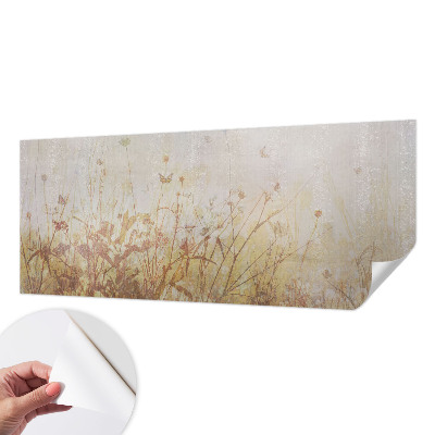 Selbstklebende Fototapete fürs Wohnzimmer Harmonie der Wiese