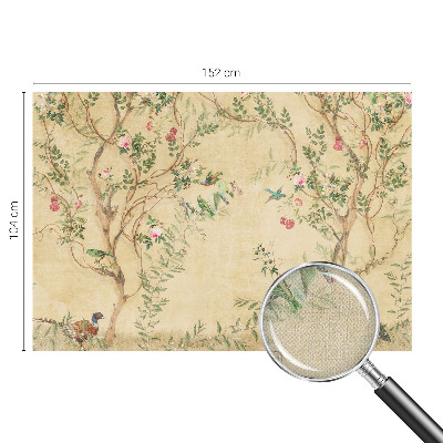 Fototapete nach Maß Florale Akzente