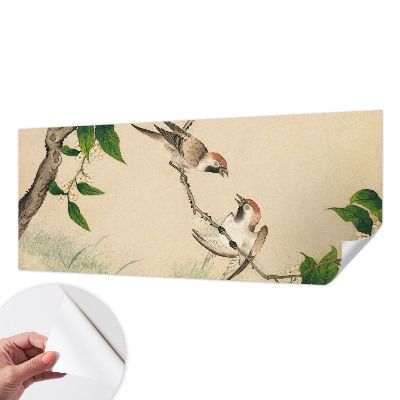 Moderne Fototapete nach Maß Klassisches Duo