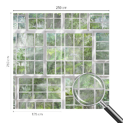 Hochwertige Bildtapete Grüner Wald