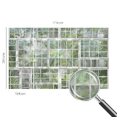 Hochwertige Bildtapete Grüner Wald