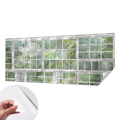 Hochwertige Bildtapete Grüner Wald