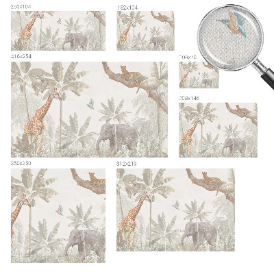 Vintage tapete Tropische Oase