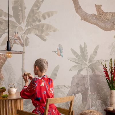 Vintage tapete Tropische Oase