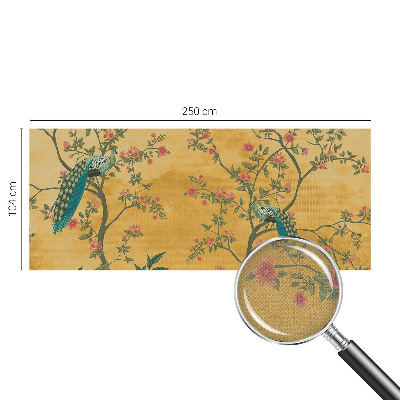 Selbstklebende Fototapete Pfauenbäume