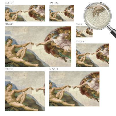 3D-Fototapete fürs Wohnzimmer Spiritueller Kontakt