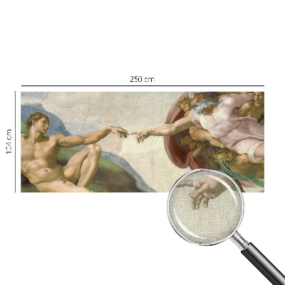 3D-Fototapete fürs Wohnzimmer Spiritueller Kontakt