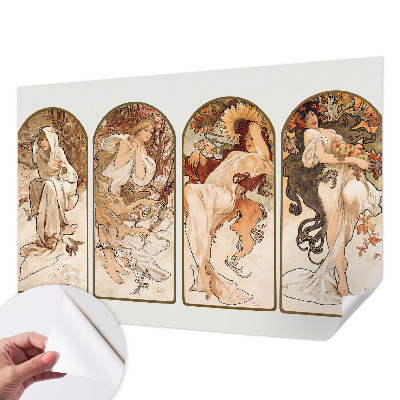 3D-Fototapete fürs Schlafzimmer Poren bei Frauen