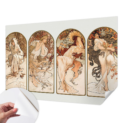 3D-Fototapete fürs Schlafzimmer Poren bei Frauen