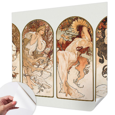 3D-Fototapete fürs Schlafzimmer Poren bei Frauen