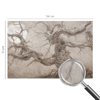 Hochwertige Bildtapete Nachtvögel