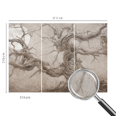 Hochwertige Bildtapete Nachtvögel