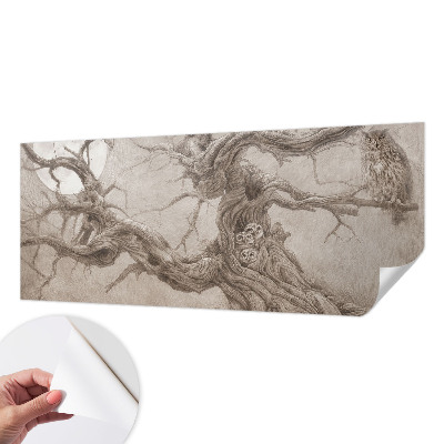 Hochwertige Bildtapete Nachtvögel