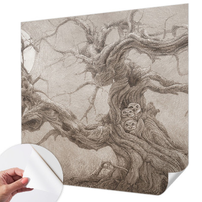 Hochwertige Bildtapete Nachtvögel