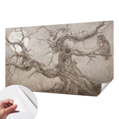 Hochwertige Bildtapete Nachtvögel