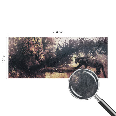 Selbstklebende Fototapete für die Wand Waldthema