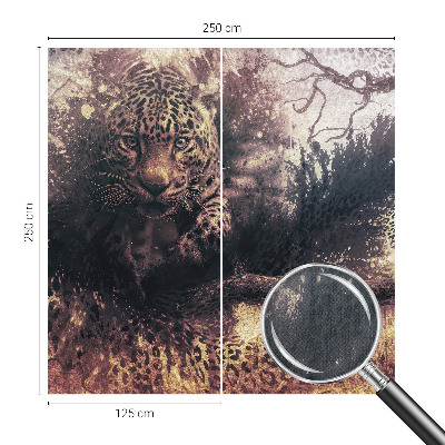 Selbstklebende Fototapete für die Wand Waldthema