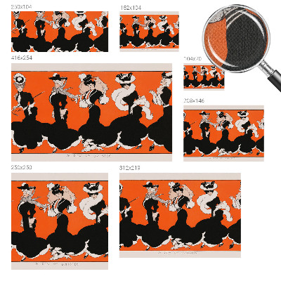 3D-Fototapete fürs Schlafzimmer Damenbekleidung