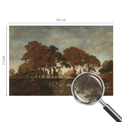 Hochwertige Bildtapete Idyllische Landschaft