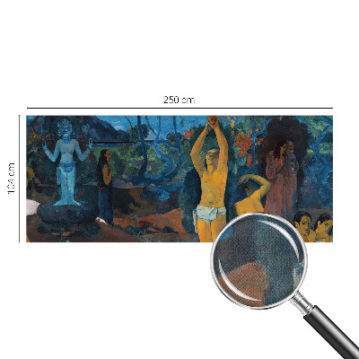 Selbstklebende Fototapete fürs Wohnzimmer Tropische Harmonie